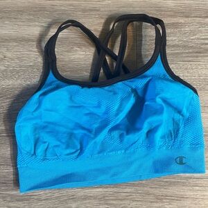 Champion Women's Vibrant Blue Sports Bra